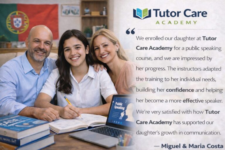 Online Public speaking classes feebback