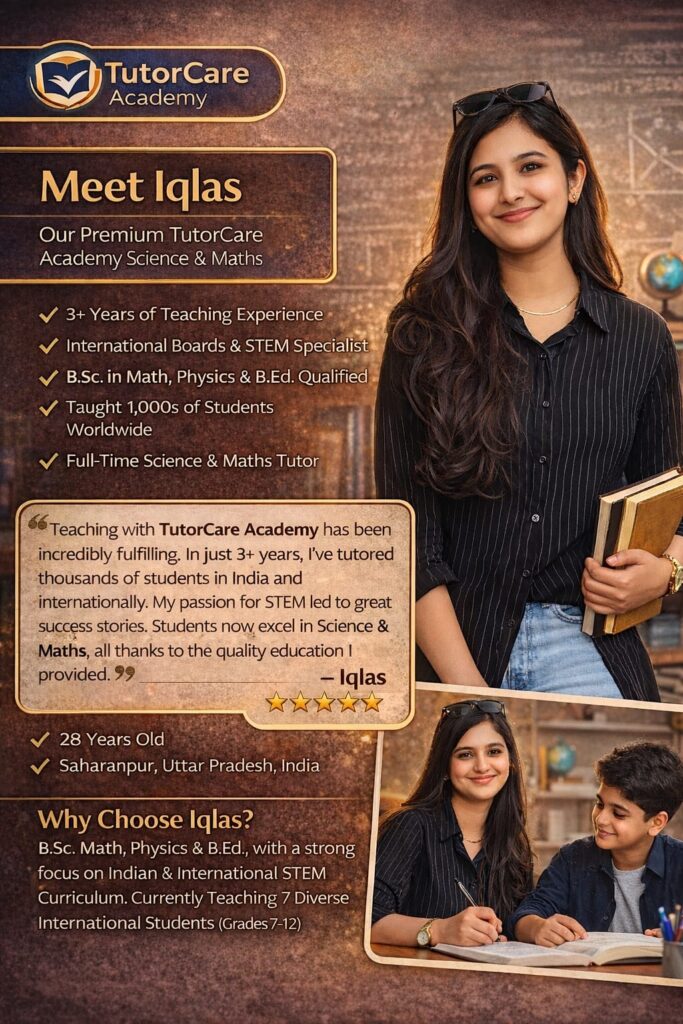 Experienced Science Tutor and Experienced Maths Tutor